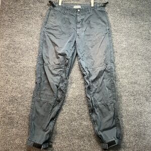 Vintage Stone Island Men's Hiking Pants Size EU52 US 32x30 Hiking Gorp Gray Y2K